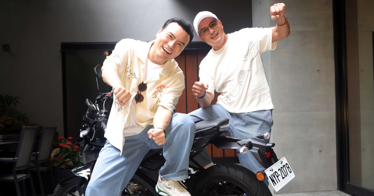 'My wife told me I'm not as agile as before': Christopher Lee recalls Fann Wong's warning prior to bike trip with brother around Taiwan