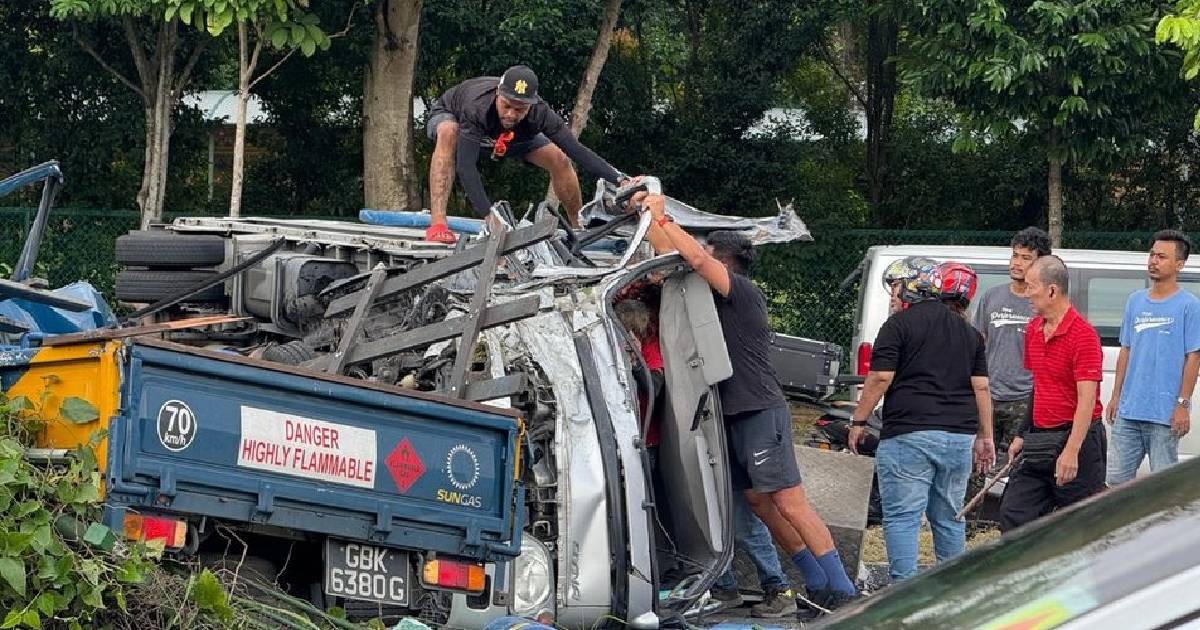 'We couldn't just stand by and do nothing': Samaritans recount helping after Braddell Road accident