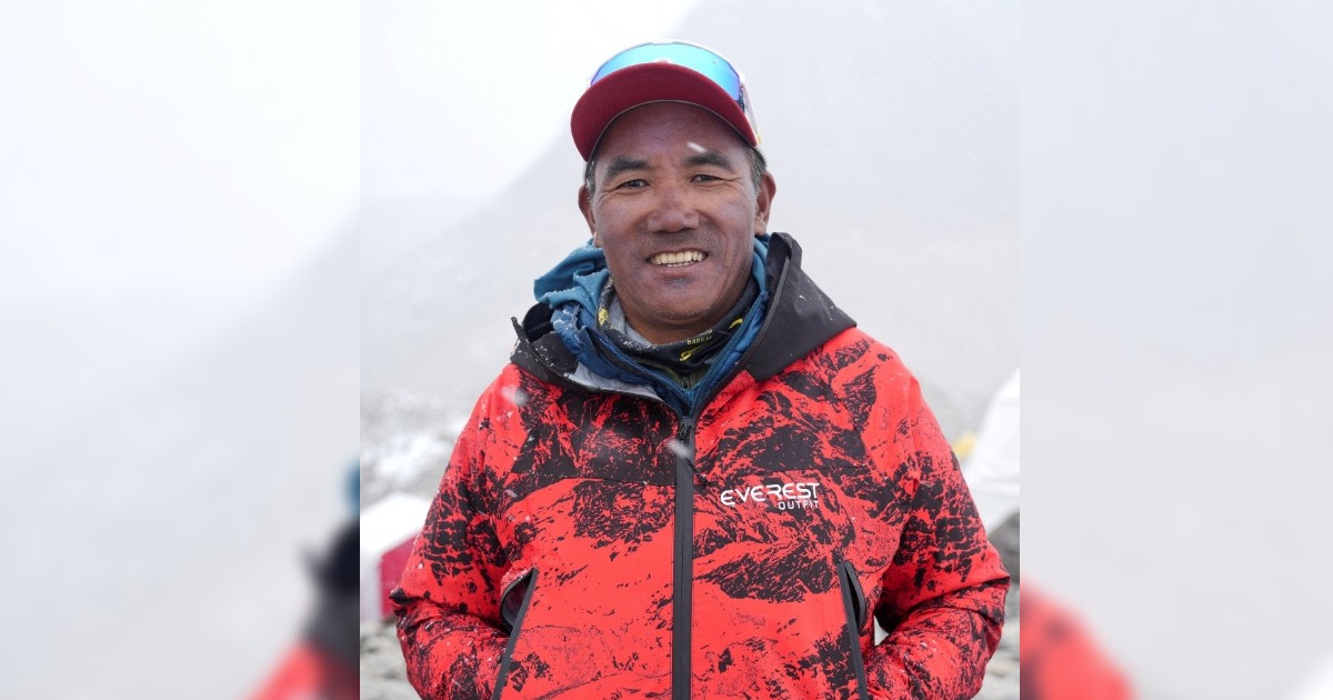 Nepali Sherpa scales Mount Everest for a record 32nd time