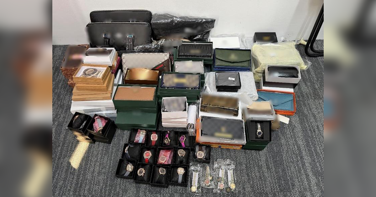 2 women arrested for alleged online sale of counterfeit goods worth over $14,800