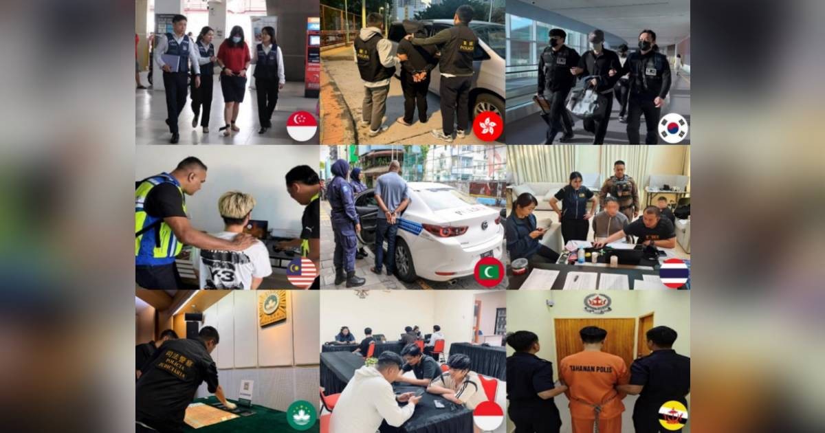 Over $200m seized, more than 3,000 arrested in anti-scam operation by Singapore police and international agencies