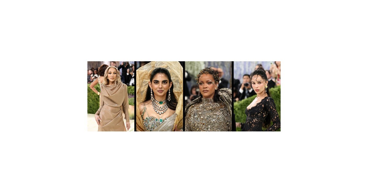 Natural Diamonds Sparkle on The Red Carpet at The 2026 Met Gala Celebrating "Costume Art"