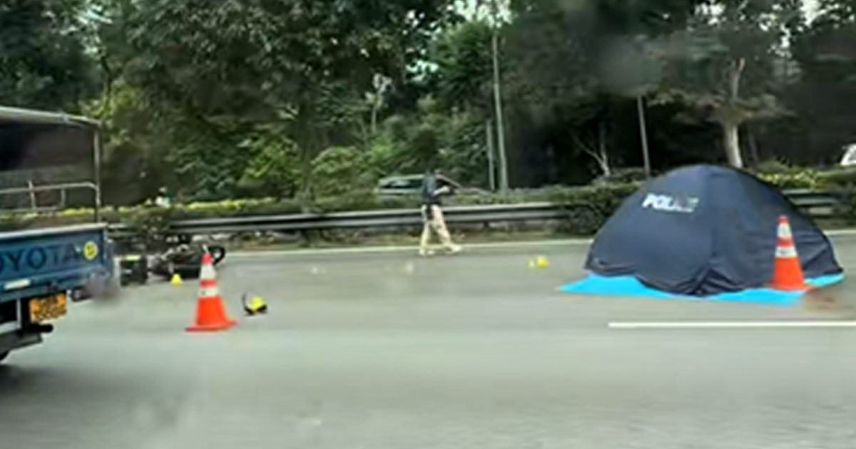 Motorcyclist dies after accident involving trailer along BKE
