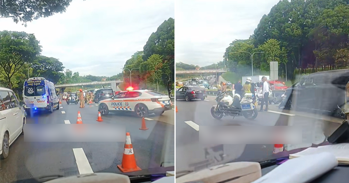 PIE double accident: 1 dead, 3 injured after accidents near Mount Pleasant Flyover