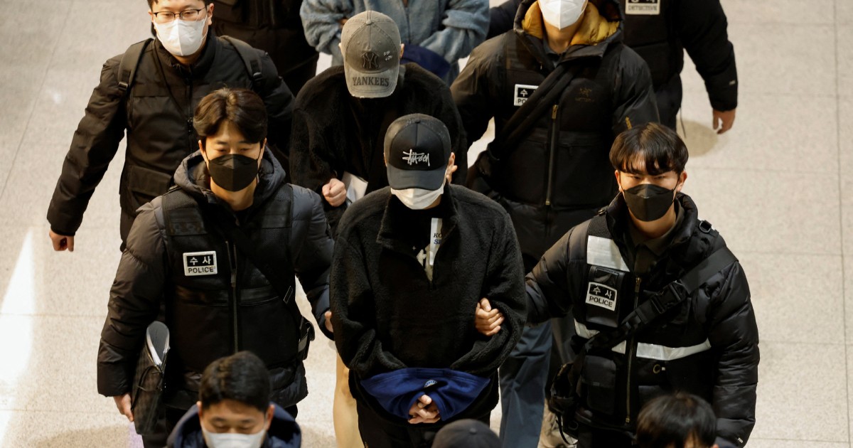 Cambodia sentences 6 for murder of South Korean student linked to scam centre