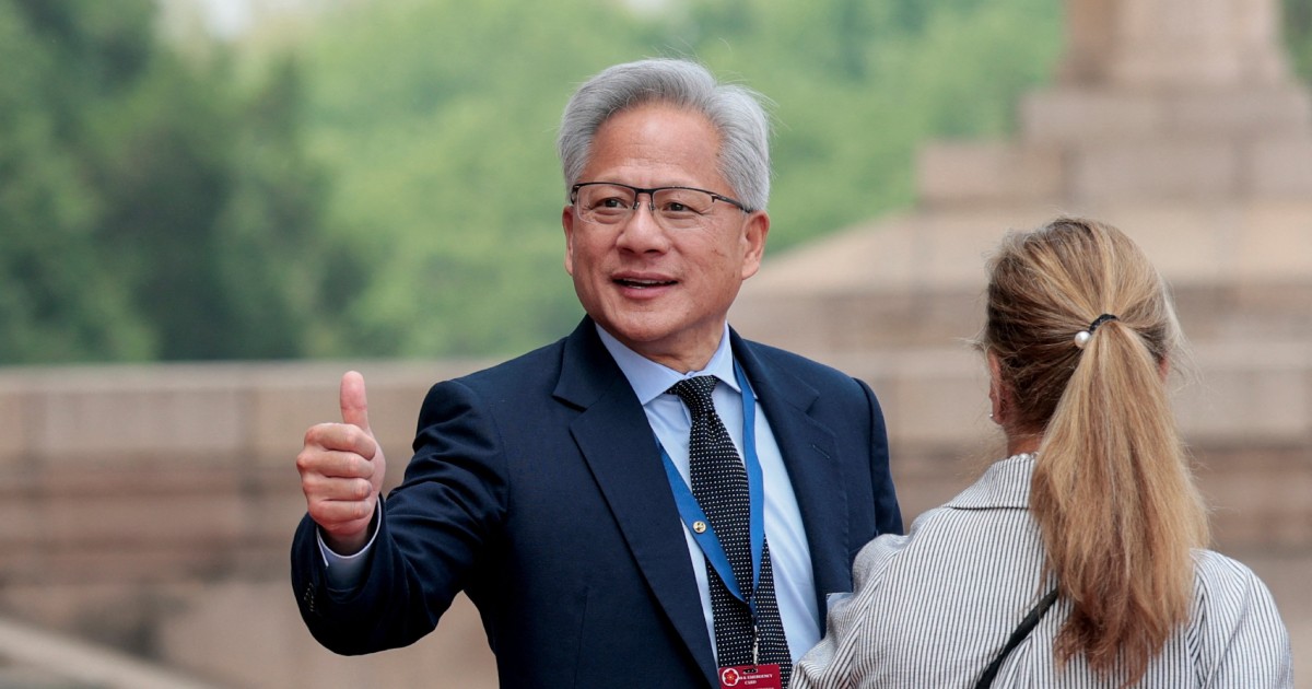 Nvidia chief Jensen Huang to join board of Beijing's Tsinghua University, FT reports