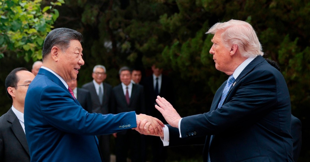 The differences — and similarities — in the Trump and Putin visits to China