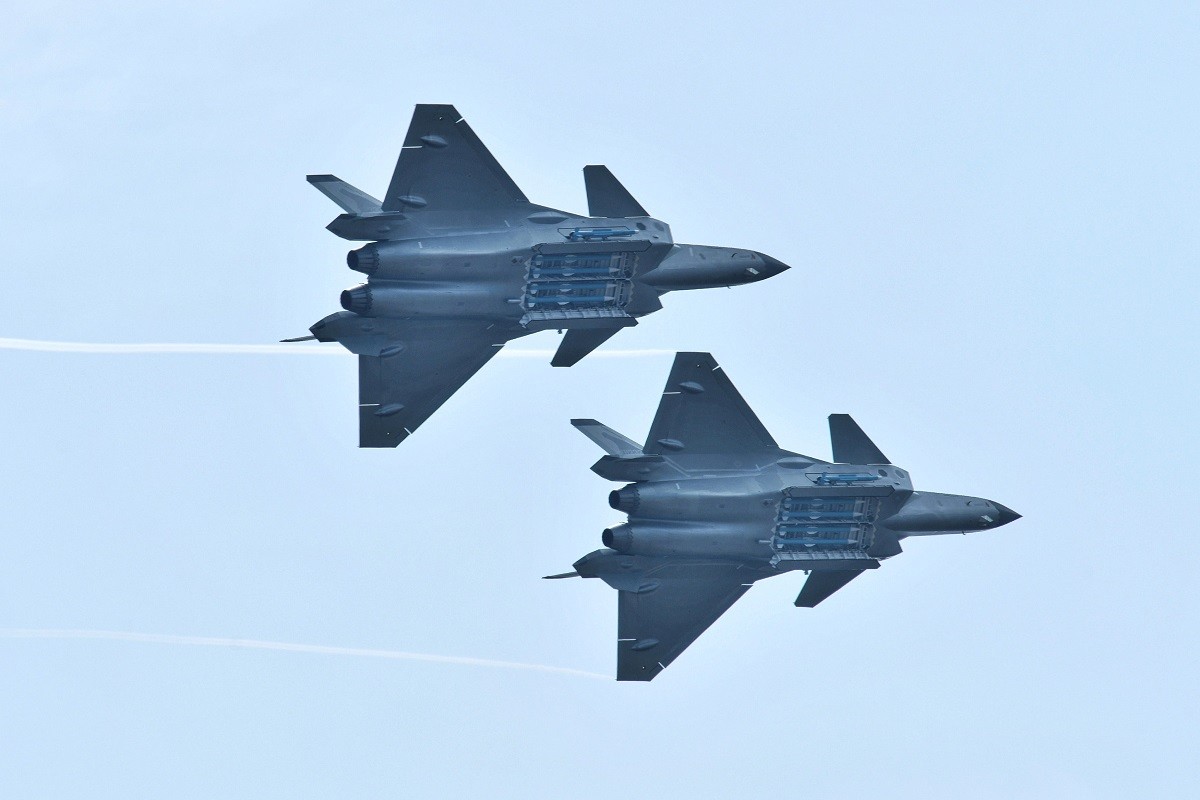 China shows J-20 jet's missiles for the first time at airshow: Global Times