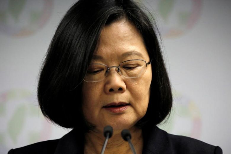 Taiwan's Tsai Ing-wen quits as chairman of ruling DPP after party loses key cities in local polls