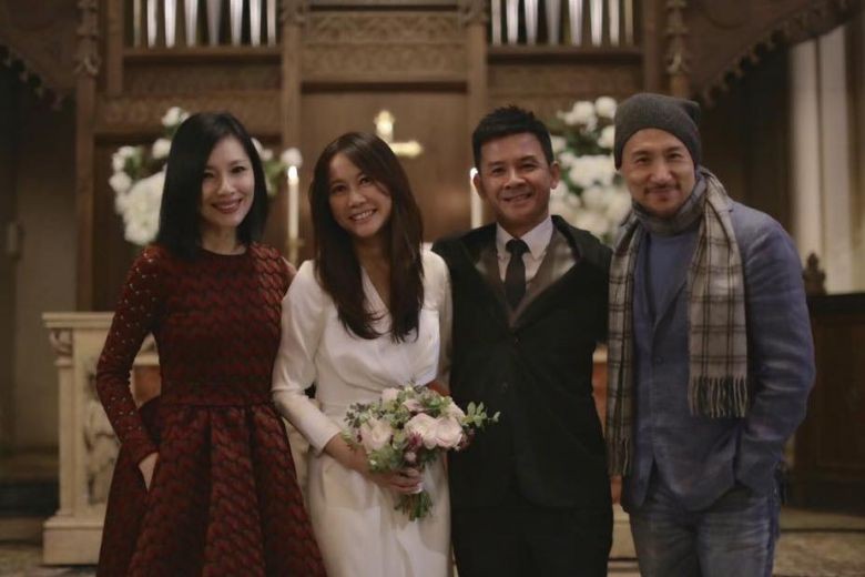 Musician Goh Kheng Long renews marriage vows in Paris ceremony, witnessed by Jacky Cheung and Sharon Au