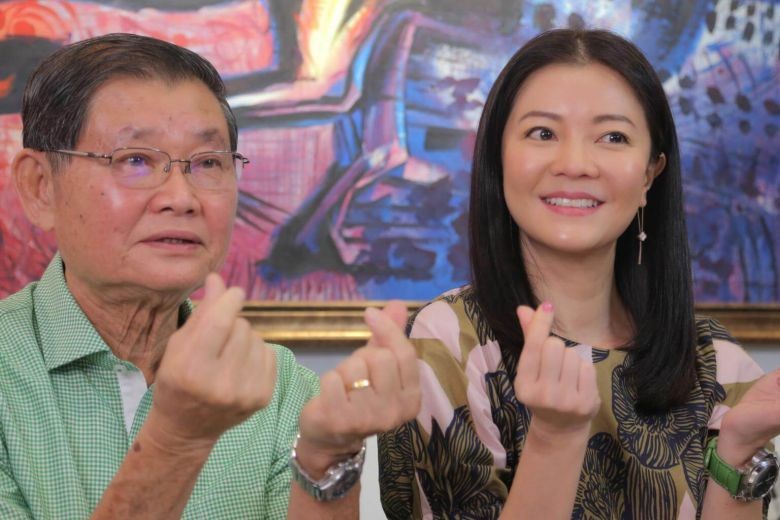 Shocking to see dad 'tubed up and vulnerable', says Michelle Chong