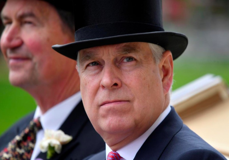 Company logos vanish from Prince Andrew's website as sex scandal grows