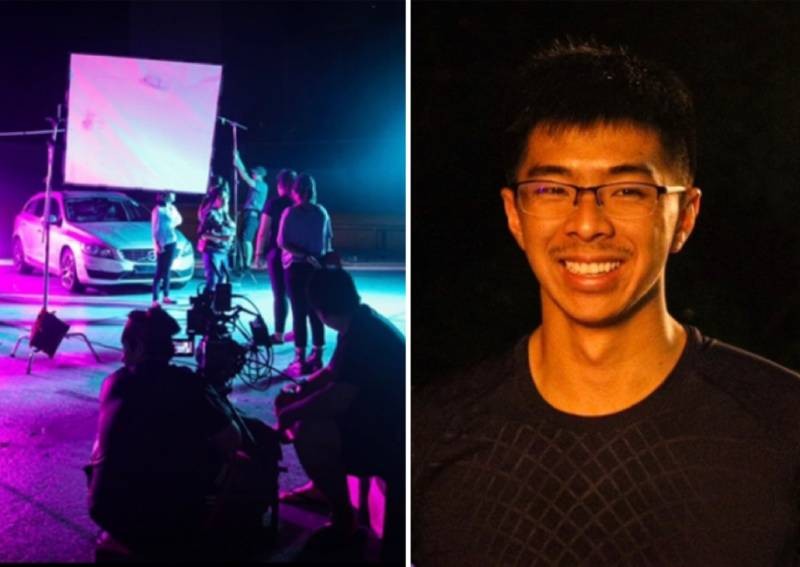 His award-winning film career can be traced back to... NS guard duty