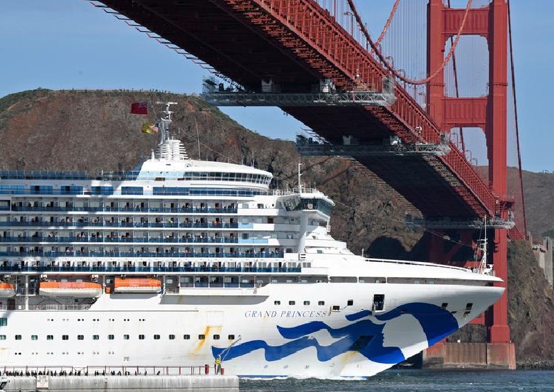 Australia on alert after cruise ship with 800 Covid-19 cases docks in Sydney