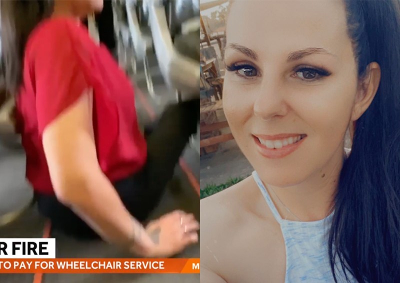 'Most humiliating experience': Woman crawls down Jetstar plane aisle after staff allegedly asked her pay for wheelchair