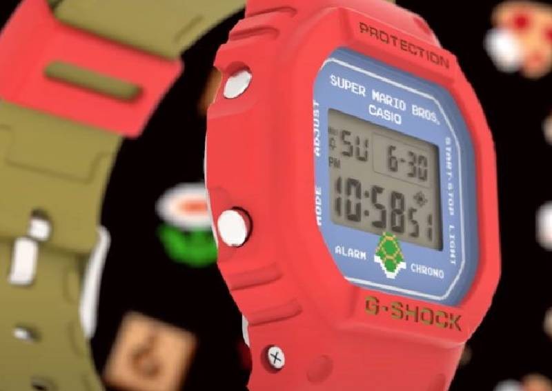 Casio G-Shock goes back in time with retro Super Mario Bros. special edition watch