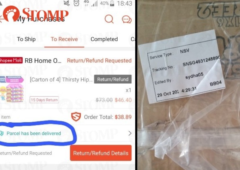 'My worst buying experience': Customer cancels order, Shopee approves refund, but SpeedPost still delivers 32 Thirsty Hippos