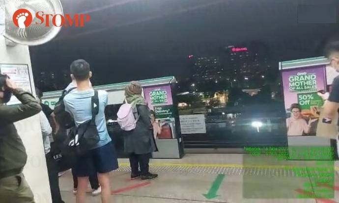 'Stand behind the yellow line': Platform screen doors stay open at Jurong East MRT station 