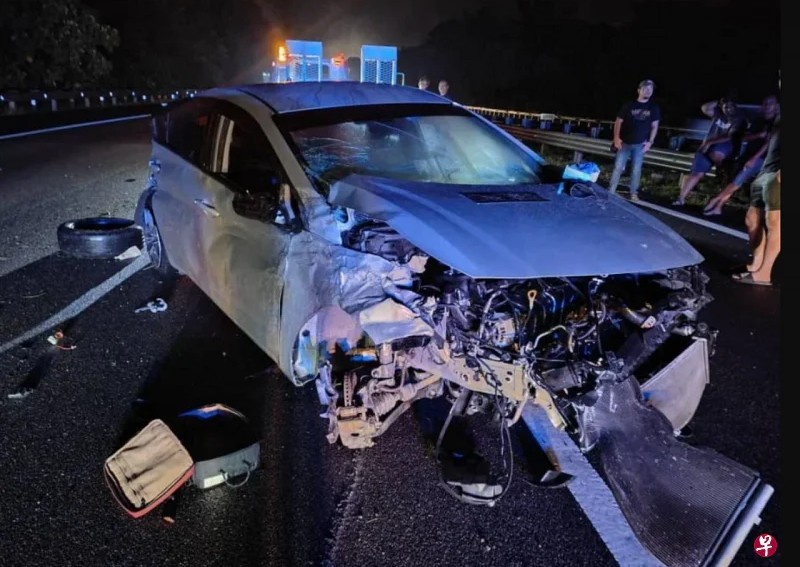 25-year-old Singaporean killed in Malaysia car accident