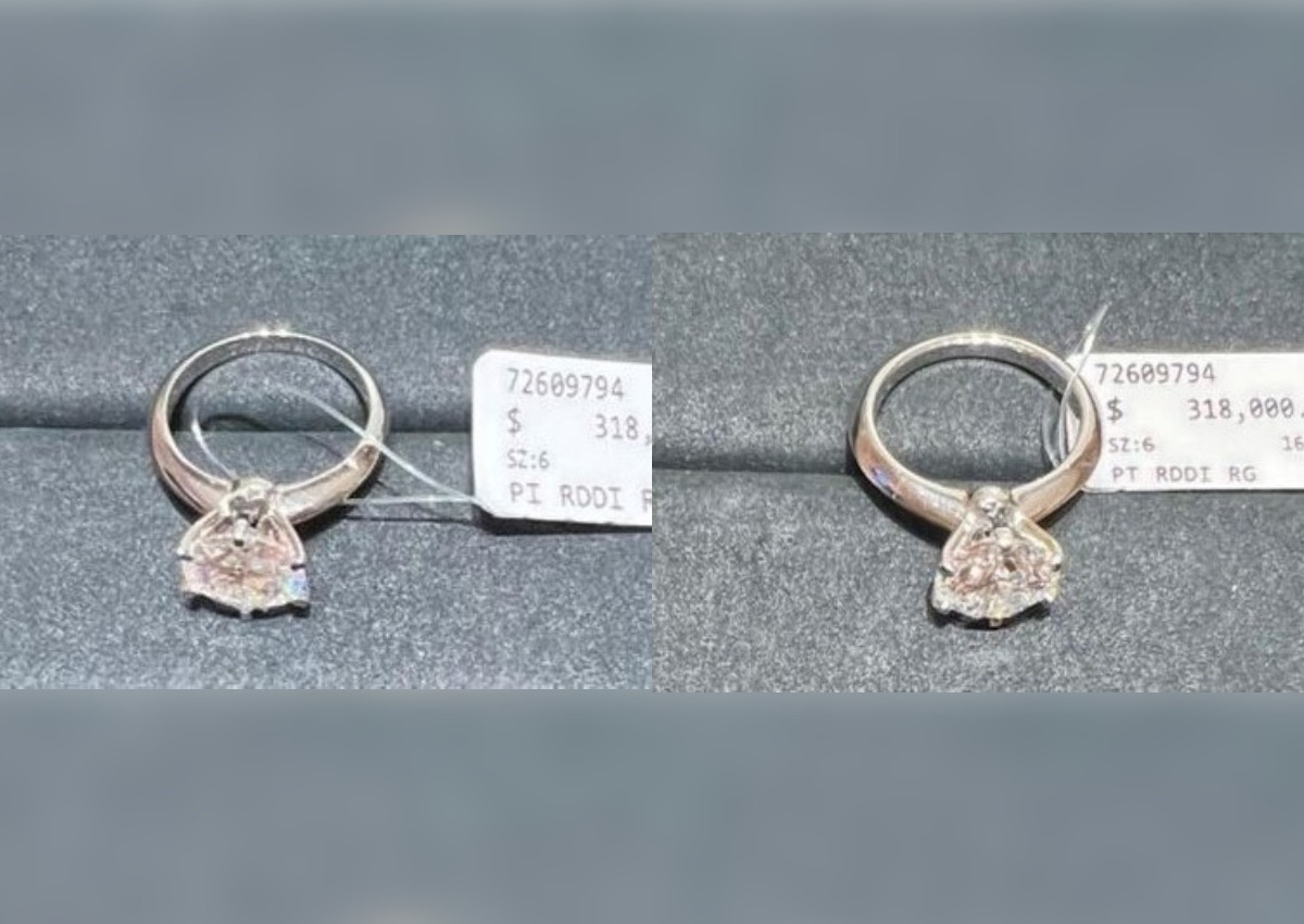 Man swaps diamond ring worth nearly $320k with replica at MBS store