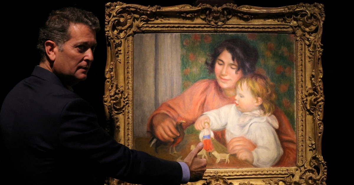 Renoir painting of son sold for $2.2m at auction, World News - AsiaOne