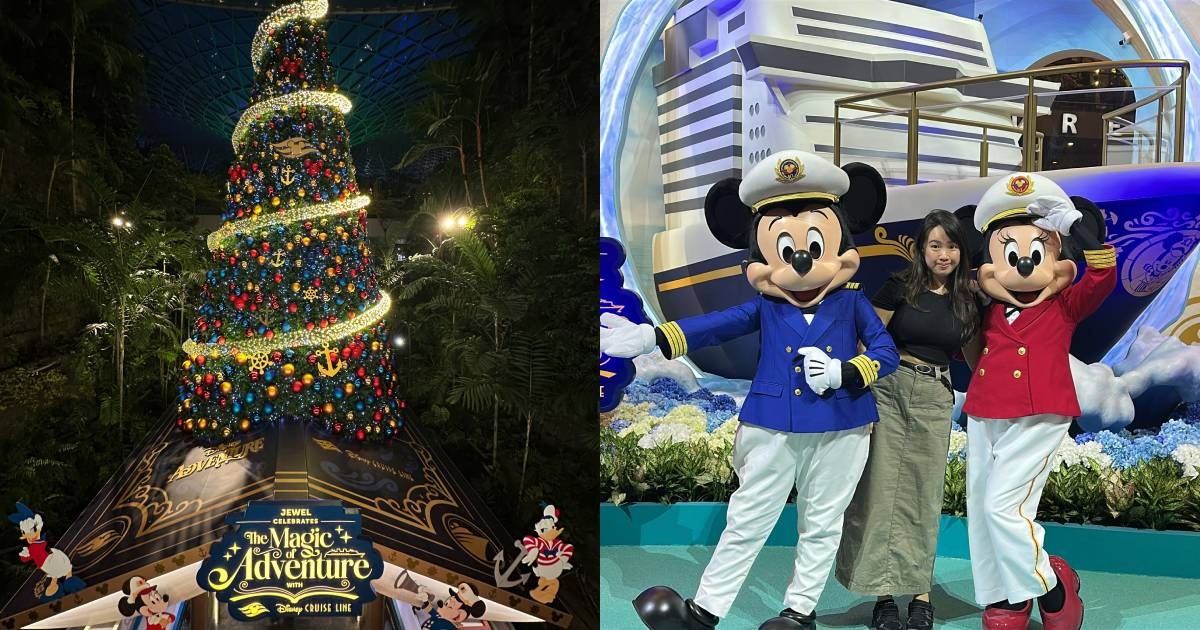 I visit Changi Airport and Jewel's festive Disney-themed showcase, here's why I find it magical as a fan