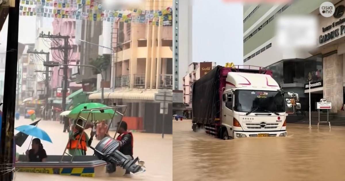6-year-old among Singaporeans stranded in Hat Yai after heavy rain and severe flooding 