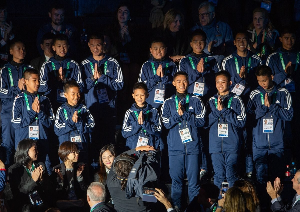 Thai cave rescue: Survivors play River Plate at Youth Olympics