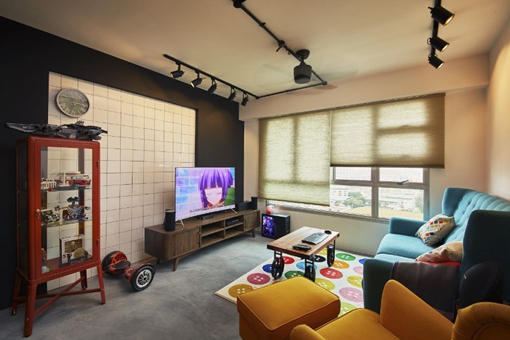 These HDB flats have walls that wow