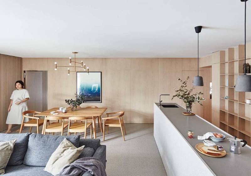 House Tour: A calming oak-toned resale HDB apartment in Sengkang