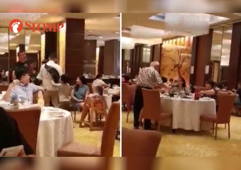 6 tables of diners spotted mingling at Peach Garden