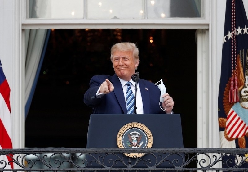 Trump back to campaigning as his doctor says he is no longer a transmission risk