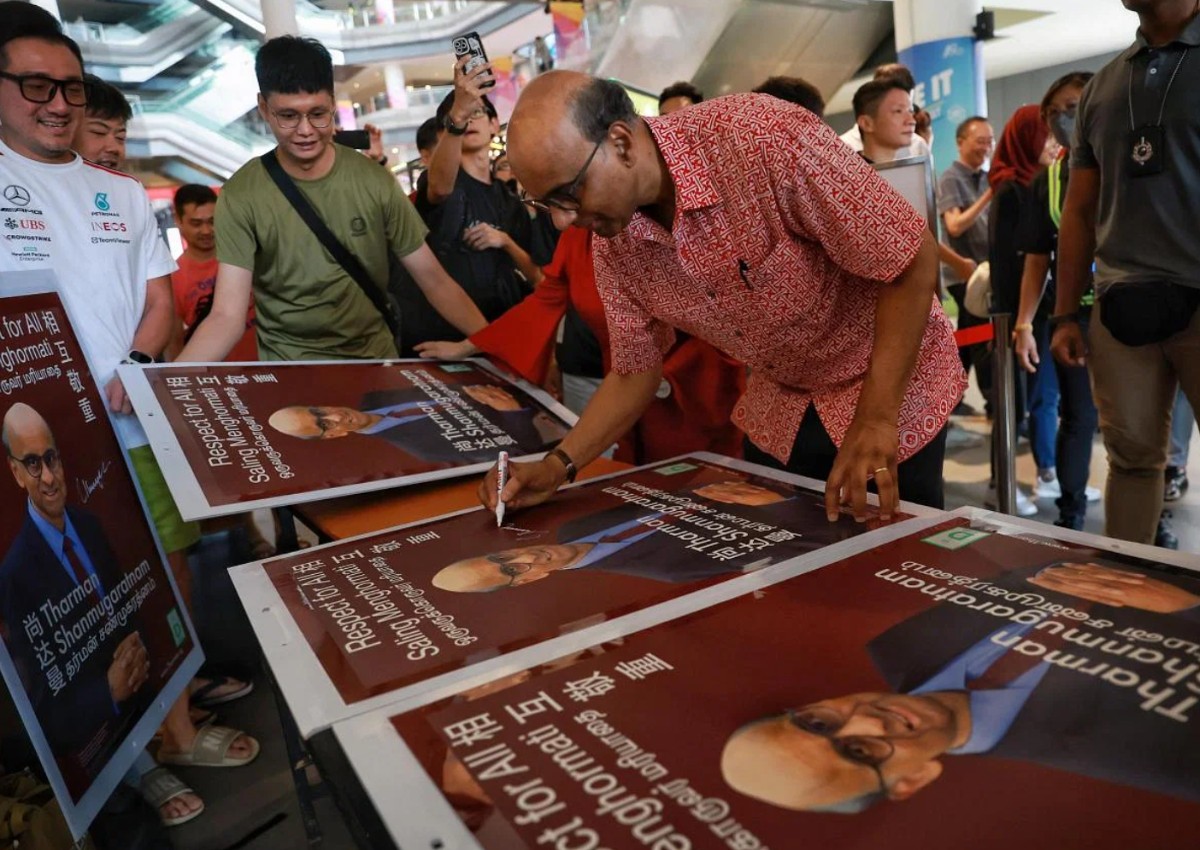 President Tharman spent more than $700k on presidential election campaign, the most among the candidates