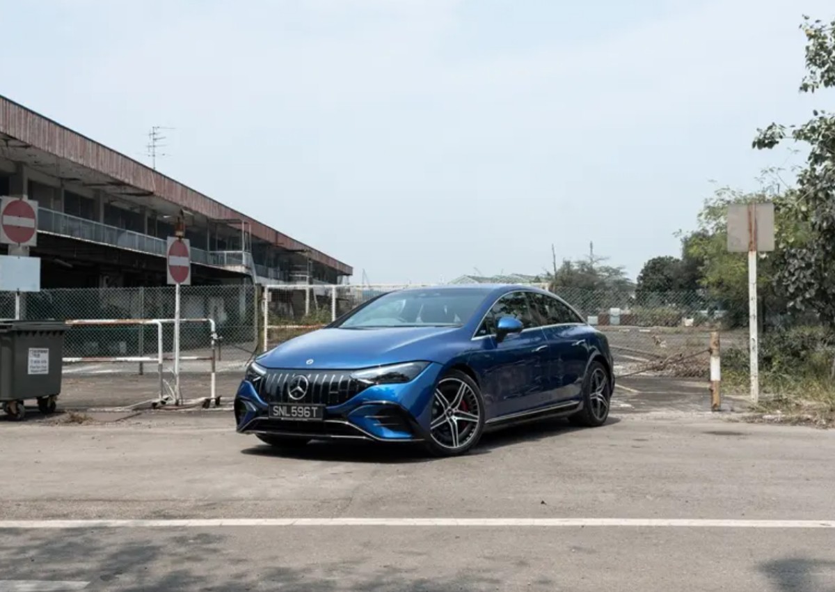 Mercedes-AMG EQE 43 delivers refinement and performance in equal measures