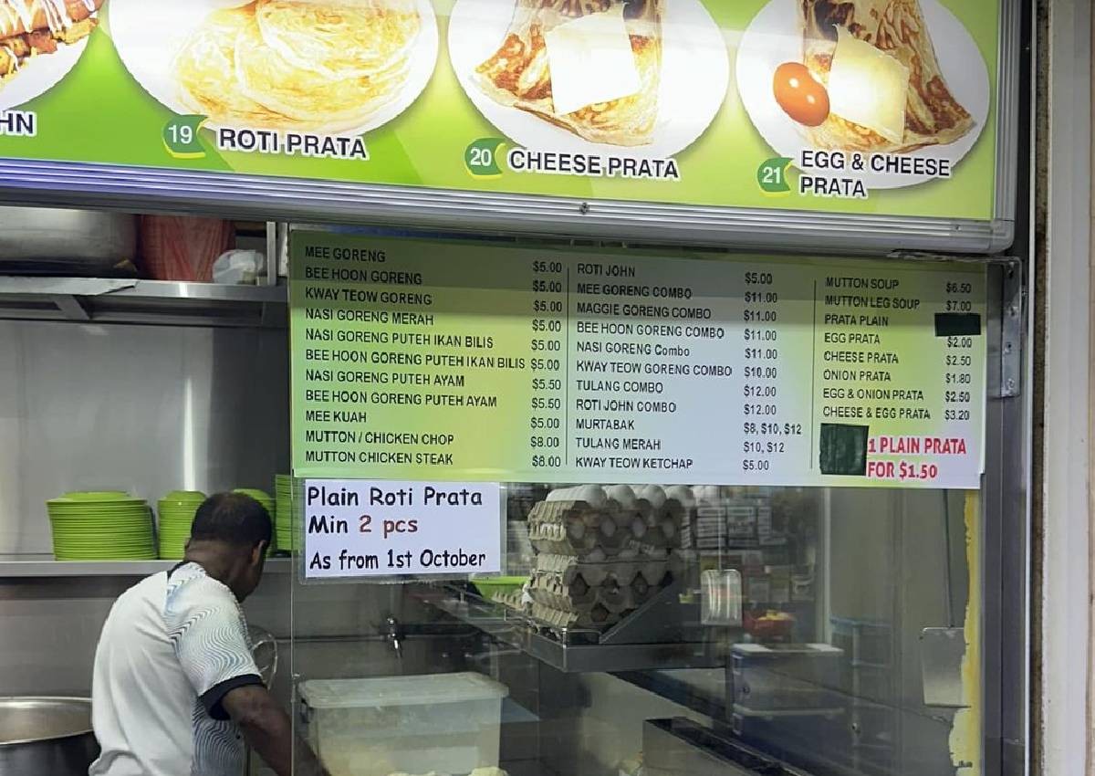 'They are not doing charity': Netizen's complaint about stall charging $3 for 2 pratas riles others