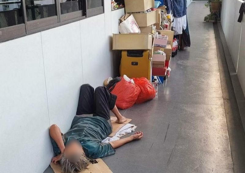 'I'll climb inside to sleep': Woodlands hoarder no longer naps outside flat after town council clears clutter