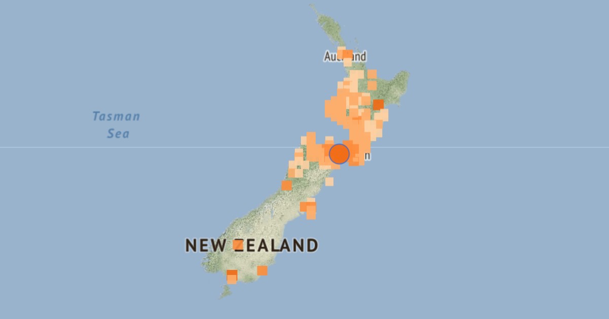 Magnitude 5.7 earthquake strikes Cook Strait, New Zealand region: GeoNet