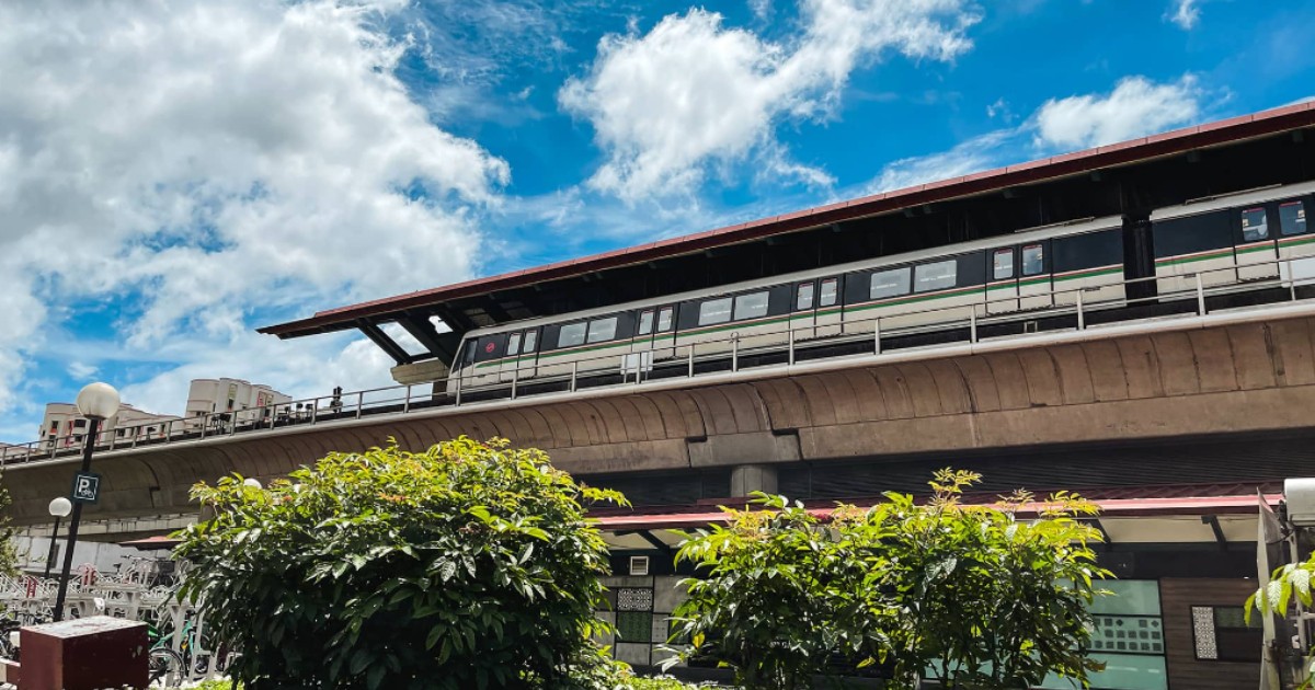 What's better than a condo next to an MRT station?