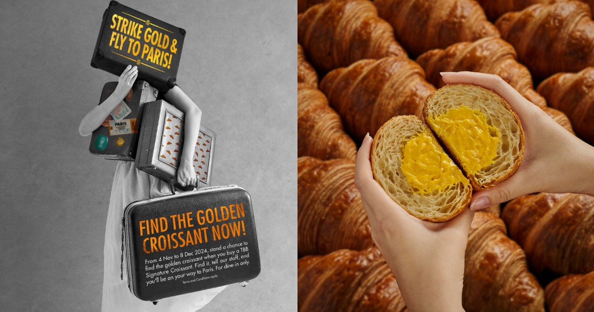 Bonjour! Win a free trip to Paris by finding the 'golden croissant' at Tiong Bahru Bakery