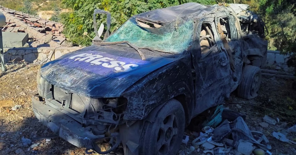 Israeli strike kills 3 journalists in south Lebanon
