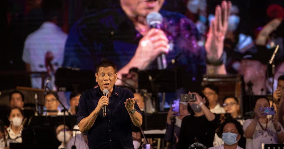 Former Philippine President Duterte confirms existence of 'death squad'