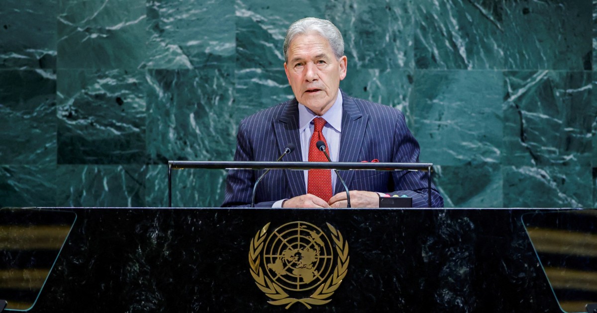 New Zealand foreign minister's home attacked by protester