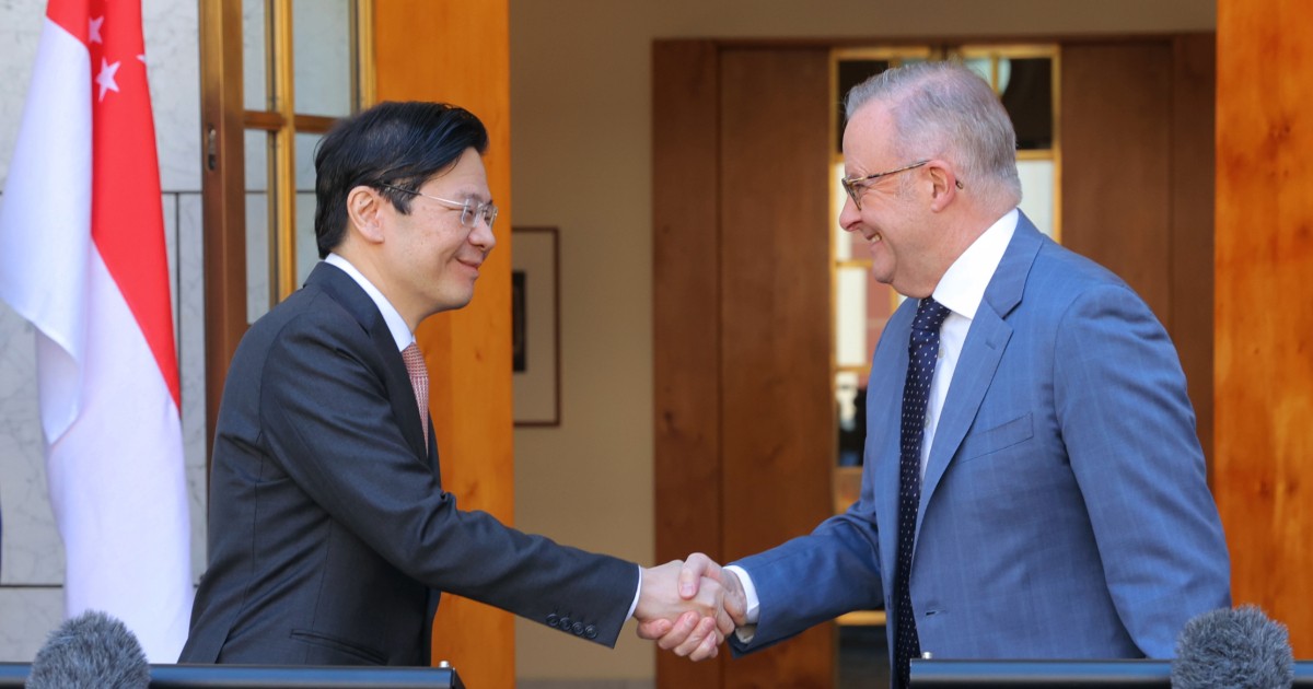 Singapore-Australia ties upgraded: 'Concrete steps' to safeguard multilateralism, says PM Wong 