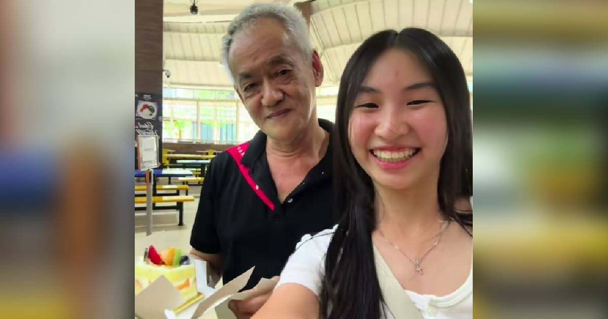 Temasek Polytechnic student's birthday surprise for canteen uncle moves ...