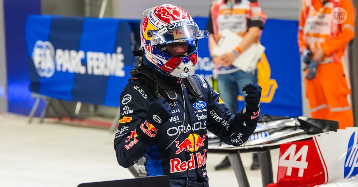 'Special to take a pole here': Verstappen eyes maiden Singapore GP win after securing pole