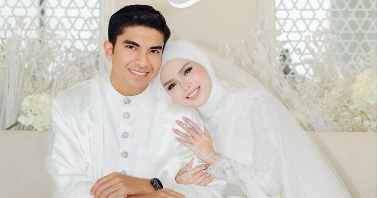 Syed Saddiq's sweet wedding-day embrace with Bella Astillah's daughter Ara warms hearts online