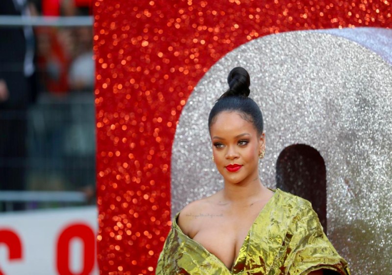 No phones please: Rihanna stages fashion show for exclusive Amazon release