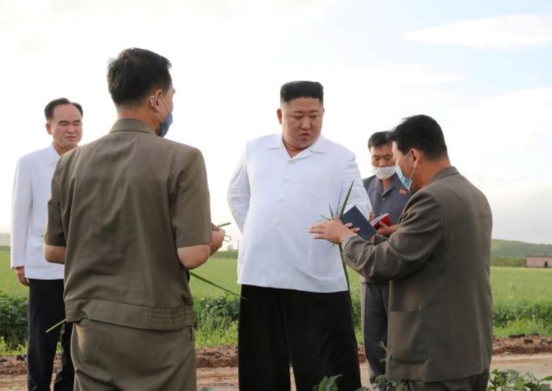 North Korea's Kim to reconsider year-end projects in wake of typhoon damage