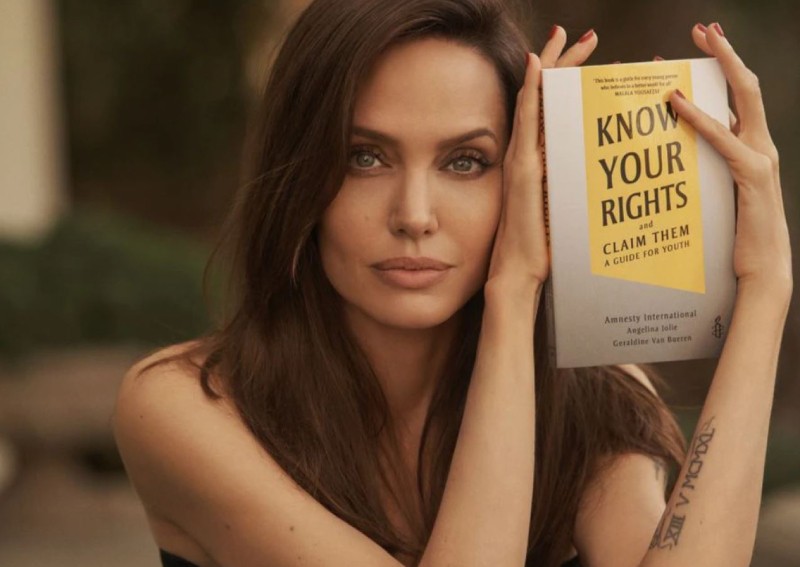 Angelina Jolie wants kids to 'fight back' with new child rights book