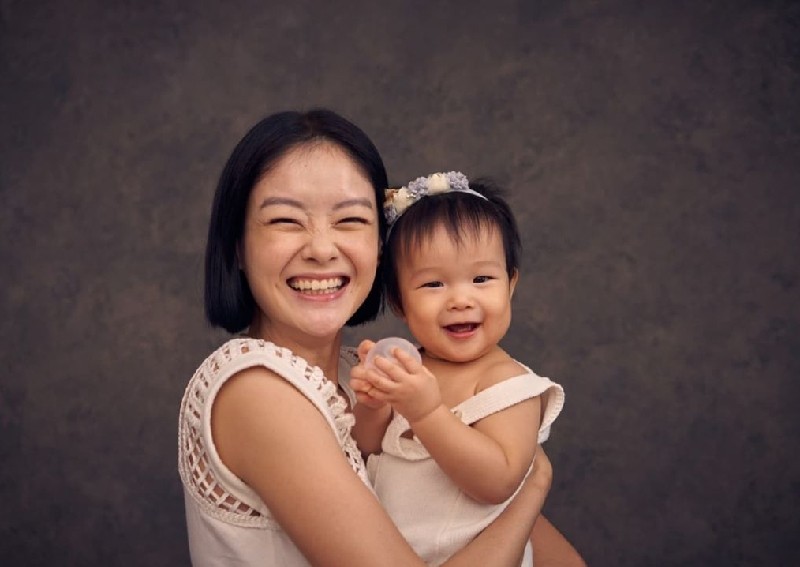 Sheila Sim says she has a 'bird park' at home thanks to her baby girl